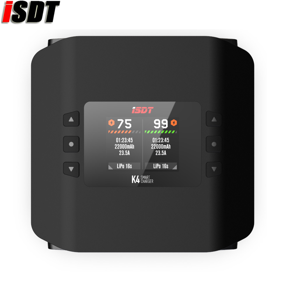 Isdt K4 Dual Lipo Charger - ISDT K4 1~8S リチウムバッテリースマートチャージャー 20A 600W