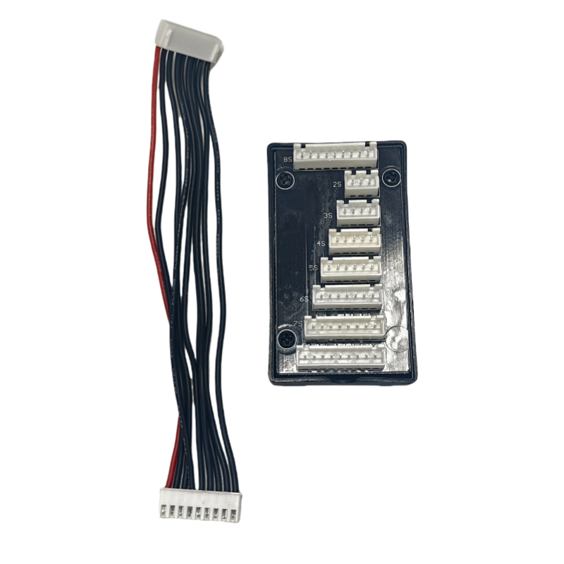 12S Lipo Battery Balancing Board - リチウム電池バランス充電器拡張,JST XHアダプターボード,rcリポバッテリー用,d6 b6 ichager,2s-8s