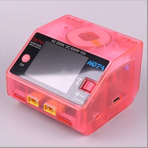 HOTA D6 Pro AC/DC デュアルチャンネル スマ - Hota D6 Pro Dual Lipo Charger のレビューと価格