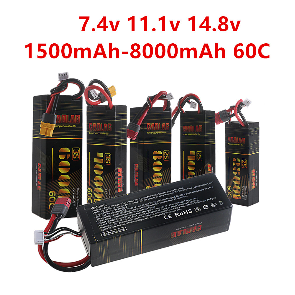 2S 3S 4Sリポバッテリー 2500mah 3500ma - 4S Lipo Battery 14.8V 6000Mah のレビューと価格