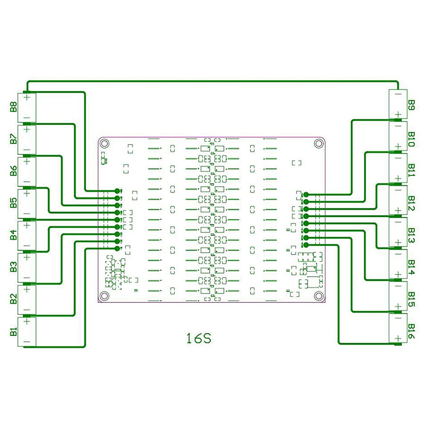 B04C-2X 12S 13S 14S 15S 16S アク - 12S Lipo Battery Balancing Board のレビューと価格