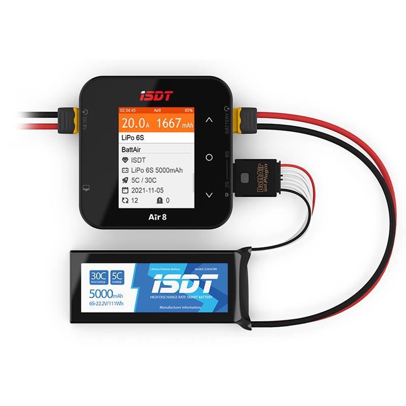 ISDT Air 8 スマート充電器 RCドローン、車用、1 - Isdt Air8 8S Lipo Charger のレビューと価格