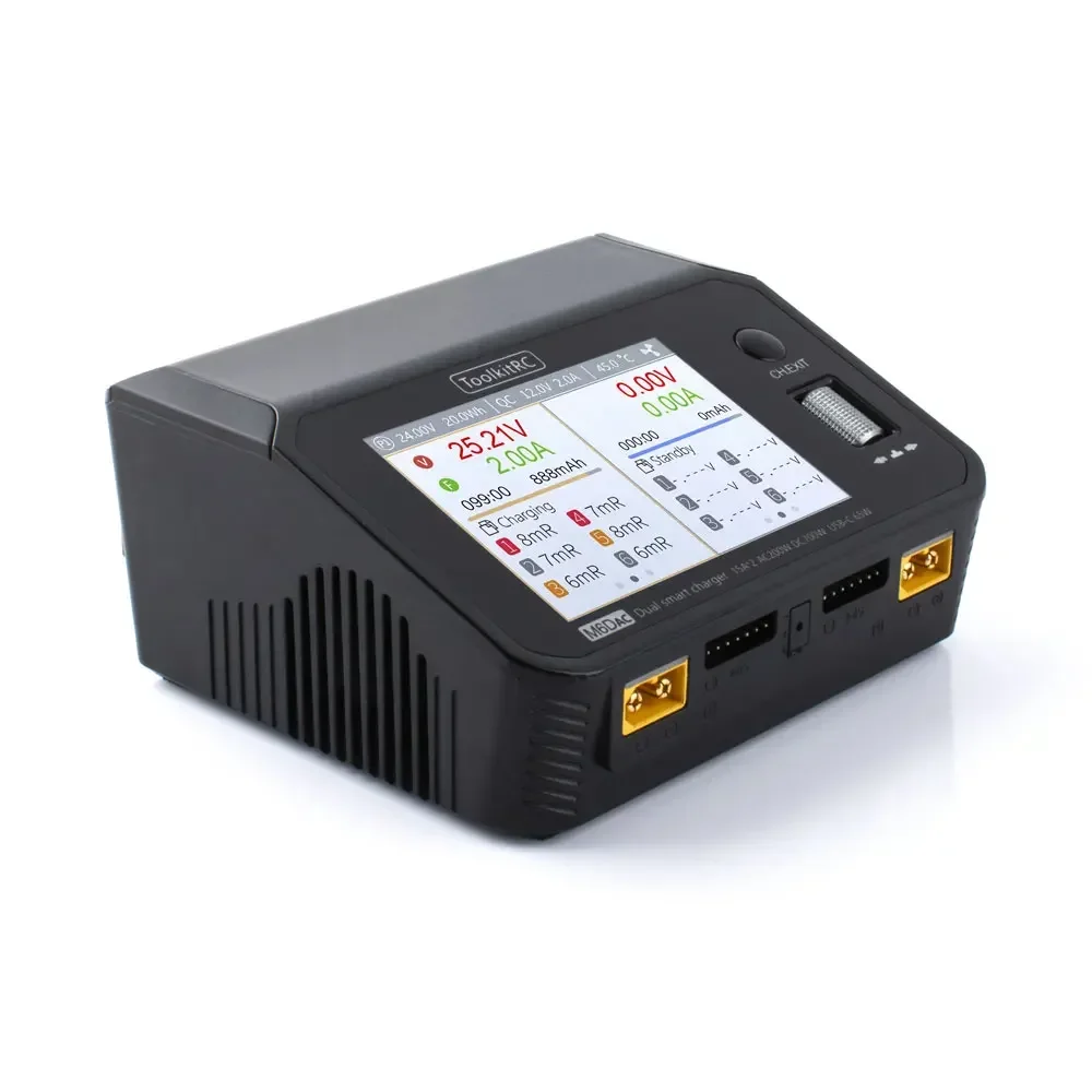 ToolkitRC M6DAC デュアルチャンネル 700W - Toolkitrc M6Dac Smart Charger のレビューと価格