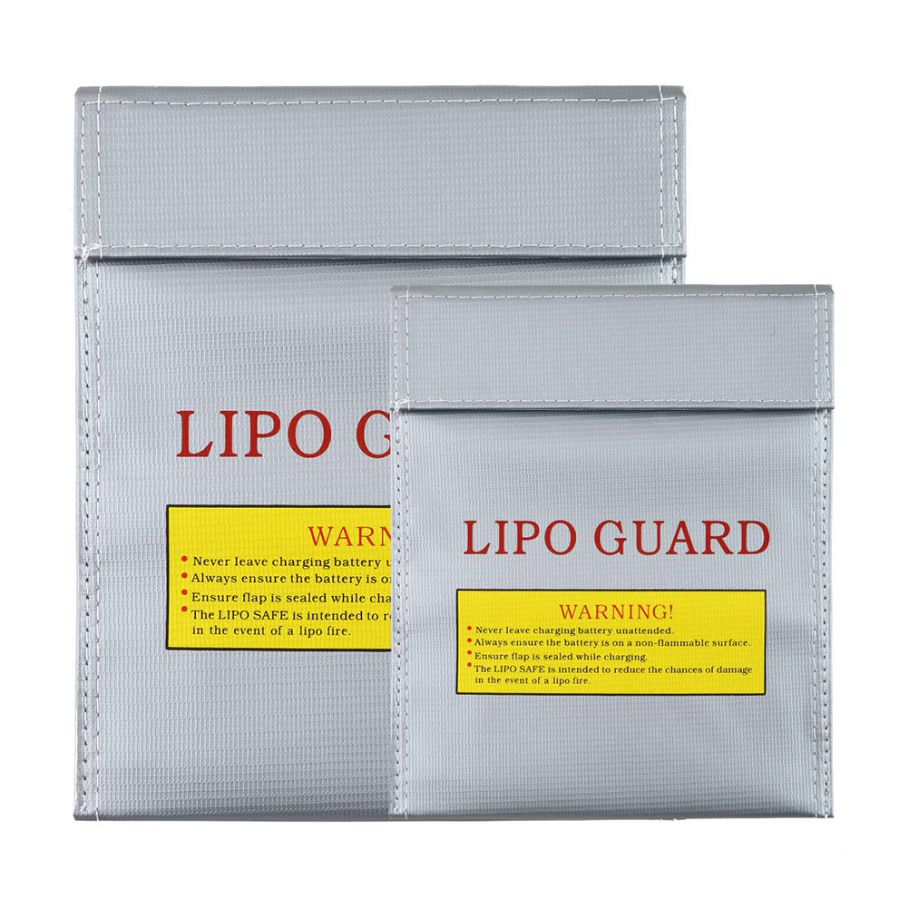 18x23cmのバッテリー安全充電用ポーチ。難燃性リポバッテ - Lipo Battery Fireproof Safety Charge Box のレビューと価格